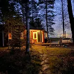 Cute With Sauna By The Sea Alpesi faház Oulu