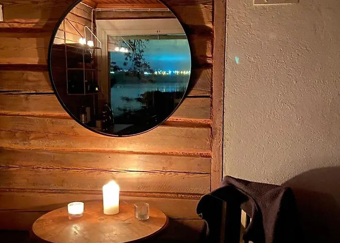 木屋 Cute Cottage With Sauna By The Sea