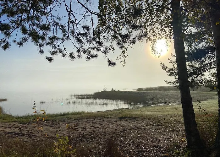 木屋 Cute Cottage With Sauna By The Sea *