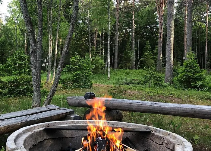 Metsaepirtti Merenrannalla Chalet