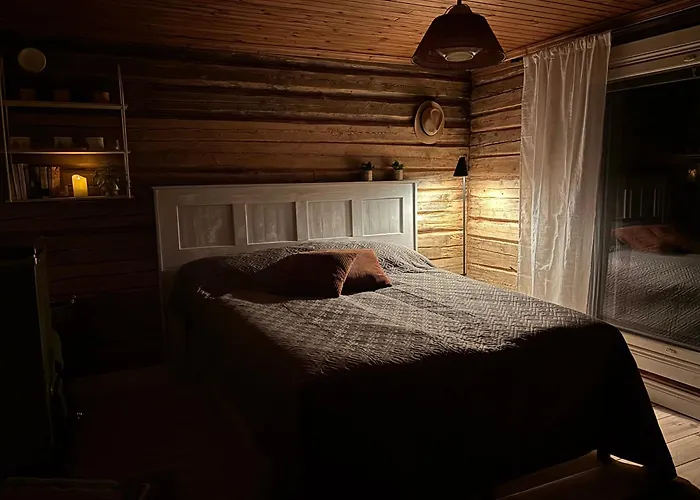 木屋 Cute Cottage With Sauna By The Sea