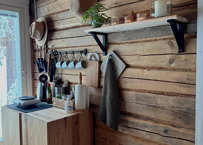 木屋 Cute Cottage With Sauna By The Sea 奥卢